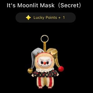 WHY SO SERIOUS Pop Mart Vinyl Plush Pendant Blind Box - Moonlit Mask New